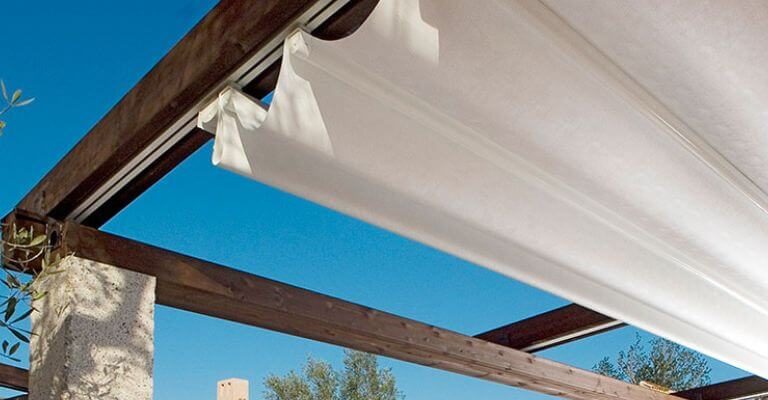 سقف متحرک پارچه‌ای