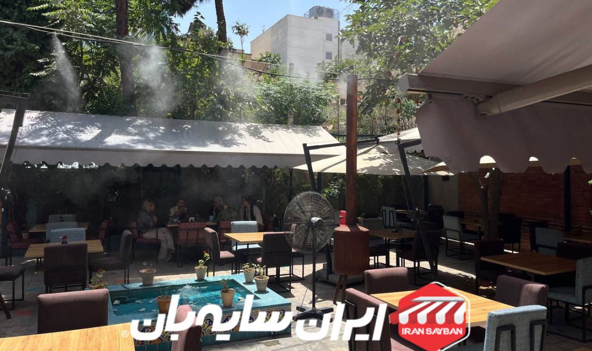 پروژه سایبان بازویی کافه عمارت 85