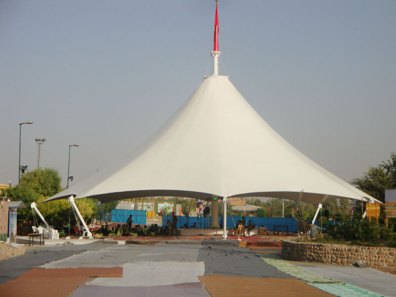 سازه چادری مخروطی