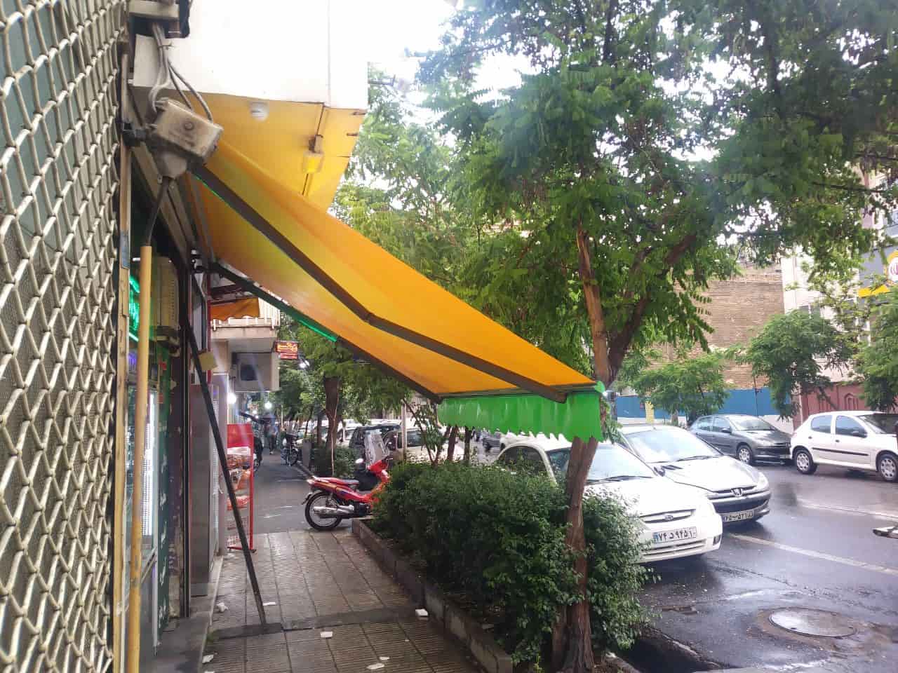نمونه سایبان مغازه 3 min