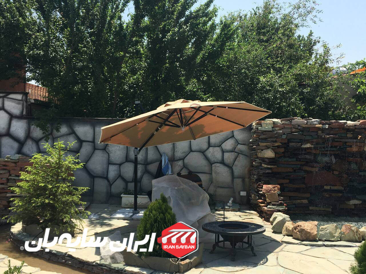 پروژه سایبان پایه کنار 