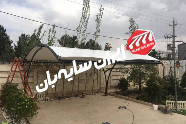 سقف پارکینگ ویلا