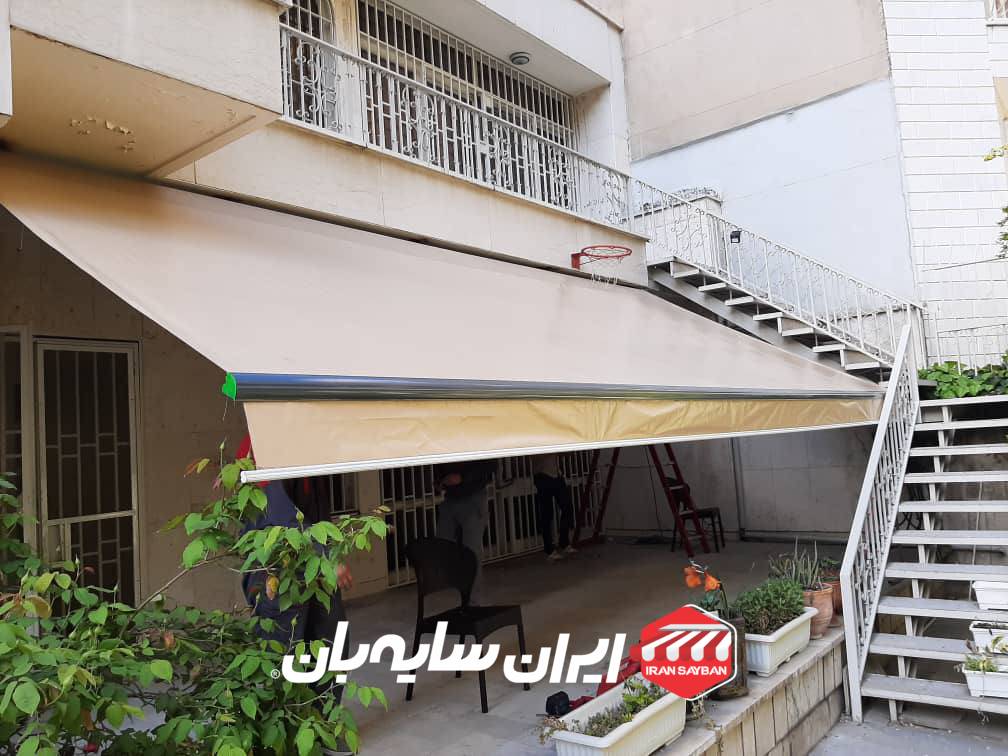 سایبان بازویی برقی