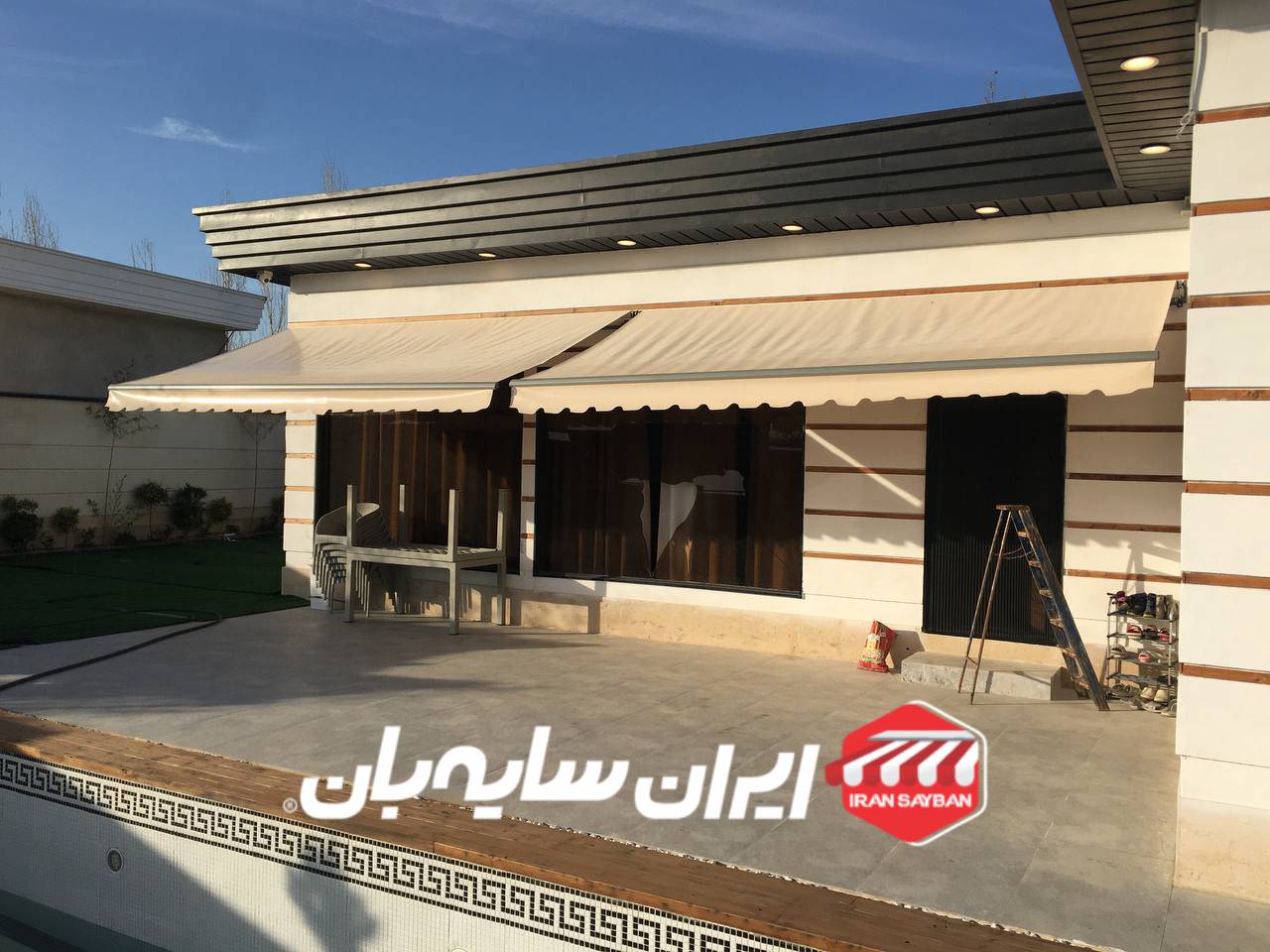 پروژه سایبان بازویی برقی آقای احمدی